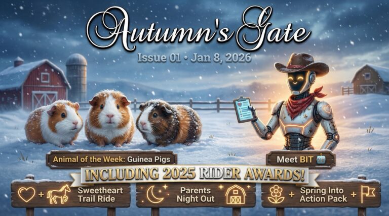 Autumn’s Gate — January Newsletter 2026