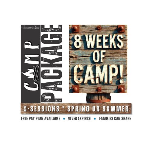 8 Weeks Camp Package! Summer Camp or Spring Camp