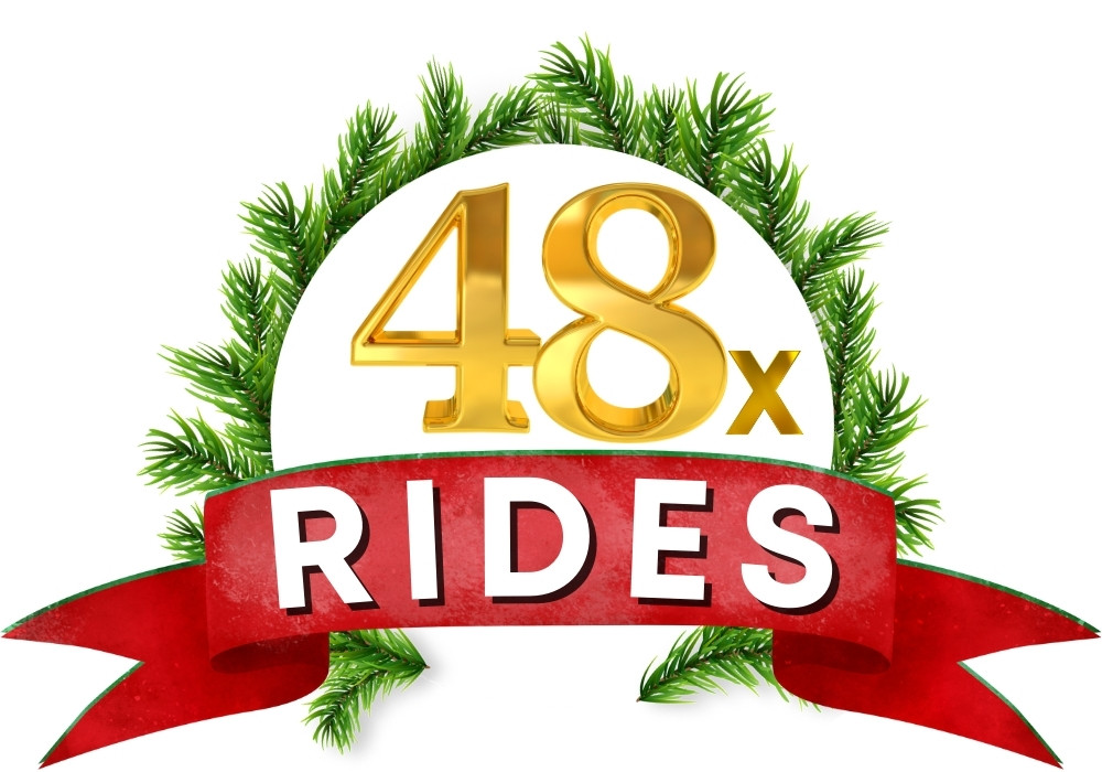 57% Off 48x Rides!