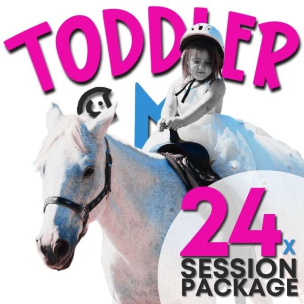 24x Toddler & Me Horseback Riding Package