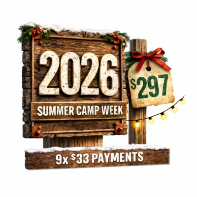 ⚡LIGHTNING⚡A Full Week of Summer Camp 🎄 w/ Custom X-mas Certificate — Only Pay $33 Today!