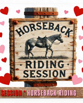Horses Say I Love You - Horseback Riding Session