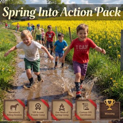 Spring Into Action Pack — Ride + Spring Camp + VIP Family Access + Custom Valentine Reveal