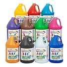 Donation: Colorations Paraben-Free Simply Tempera Paint for Kids - Set of 11 Gallons, Vibrant Poster and Classroom Paint, Made in United States, Non-Toxic, Arts and Crafts Supplies