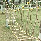 Donation: HAZEK Kindergarten Outdoor Bridge Children's Sports Fitness Training Equipment Solid Wood Bridge Balance Bridge Climbing Bridge Toys (3m)