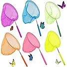 Donation: Shindel 6 Pack Bug Catcher for Kids, Kids Telescopic Butterfly Fishirng Nets, Extendable 32 Inch, for Outdoor Exploration, Science Projects, Bug Hunting, Fish Insect Ladybird