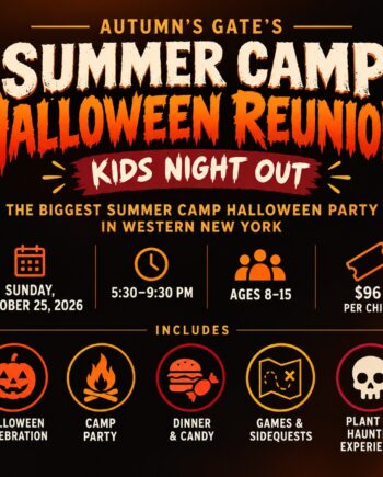 Autumn’s Gate Summer Camp Halloween Reunion — Kids Night Out