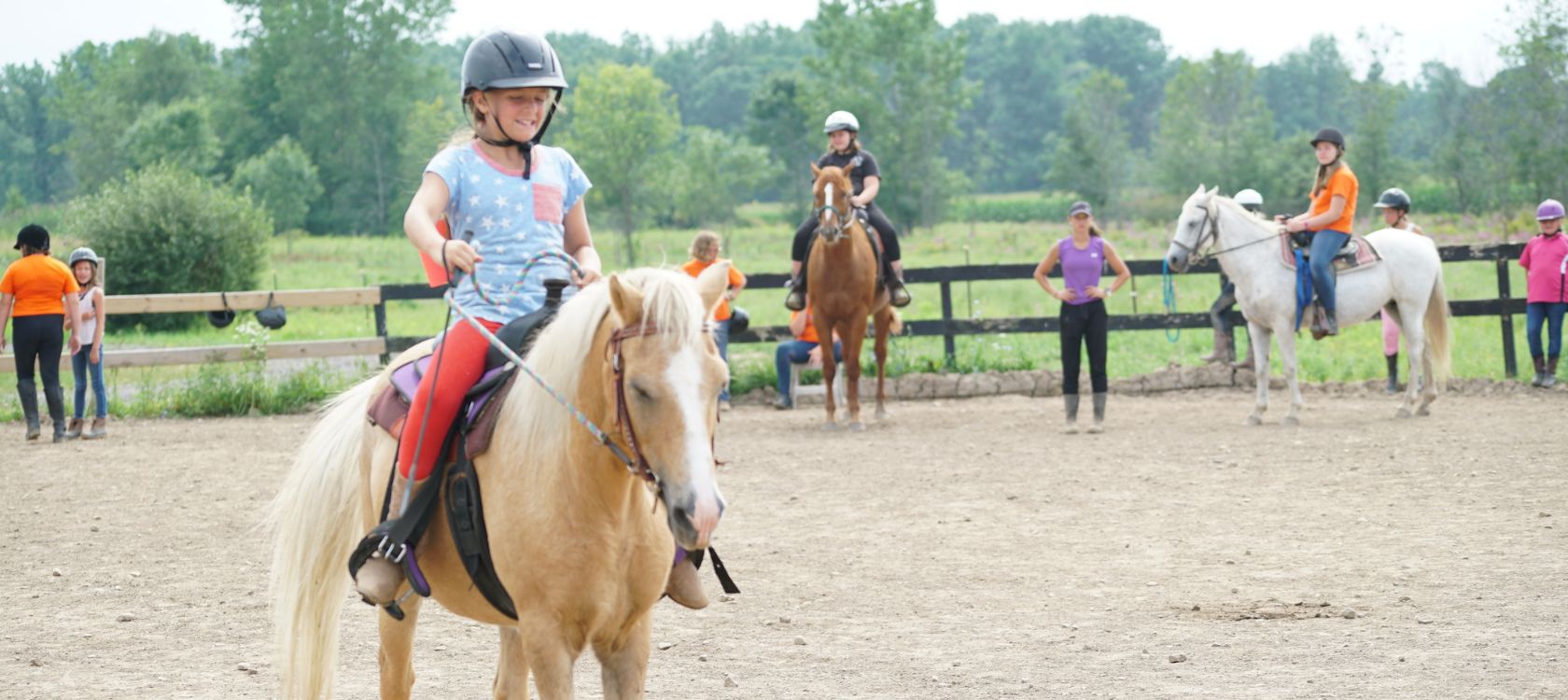 Horseback riding at Autumn's Gate