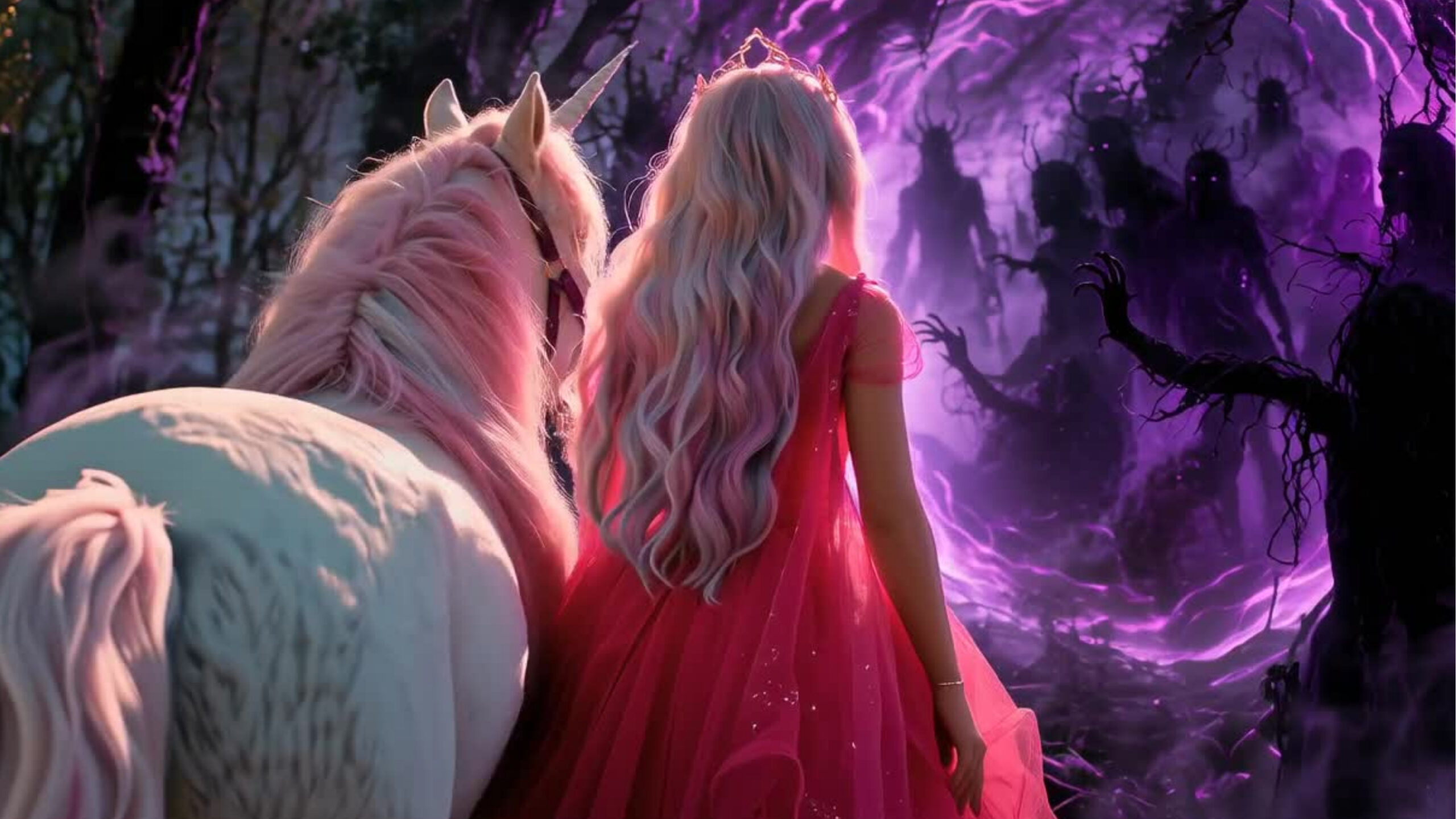 A magical moment from the Halloween story
