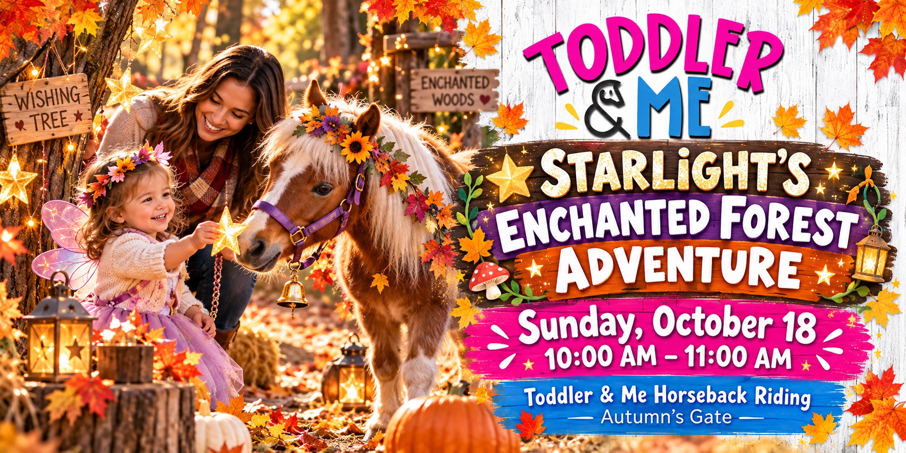 Toddler and Me Enchanted Forest Adventure
